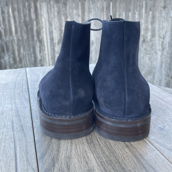 Thursday Boot Company Everyday Men 11.5 Scout Blue Suede Chukka Ankle Boots Lace